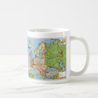 Taza De Café Map_of_Europe, _1923b