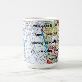 Taza De Café Mapa Aéreo