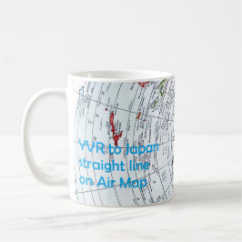 Taza De Café Mapa Aéreo
