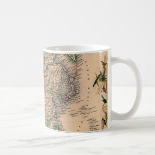 Taza De Café Mapa antiguo antiguo inspirado (11)