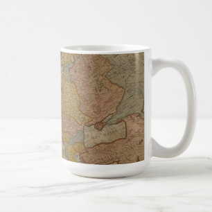 Taza De Café Mapa de Europa el   1700