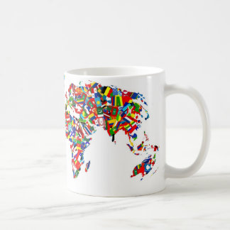 Taza De Café Mapa de la bandera