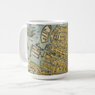 Taza De Café Mapa de Nagasaki