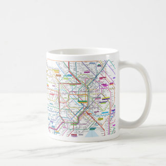 Taza De Café Mapa de Tokio