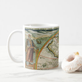 Taza De Café Mapa del Antiguo Mundo de las Américas, Theodor de