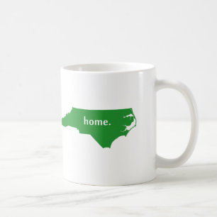 Taza De Café Mapa del estado de la silueta doméstica de Caroli