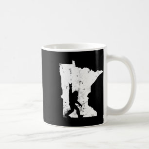 Taza De Café Mapa del estado de Minnesota Masquatch Hombres Muj