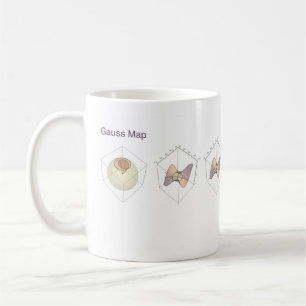 Taza De Café Mapa del gauss
