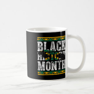 Taza De Café Mapa del Mes de la Historia Negra de Jamaica Bande
