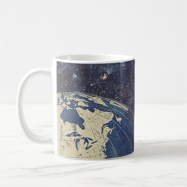 Taza De Café Mapa del mundo de la época celestial (1) (Izquierda)