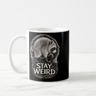 Taza De Café Mapache Divertido Divertido Bosque Humor Animal