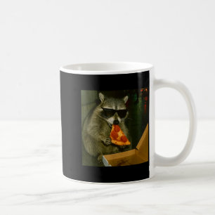 Taza De Café Mapache Divertido y Genial con Gafas de Sol Comien