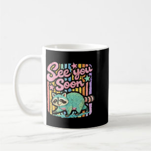 Taza De Café Mapache Feral Basurero Costero de Verano Veremos P