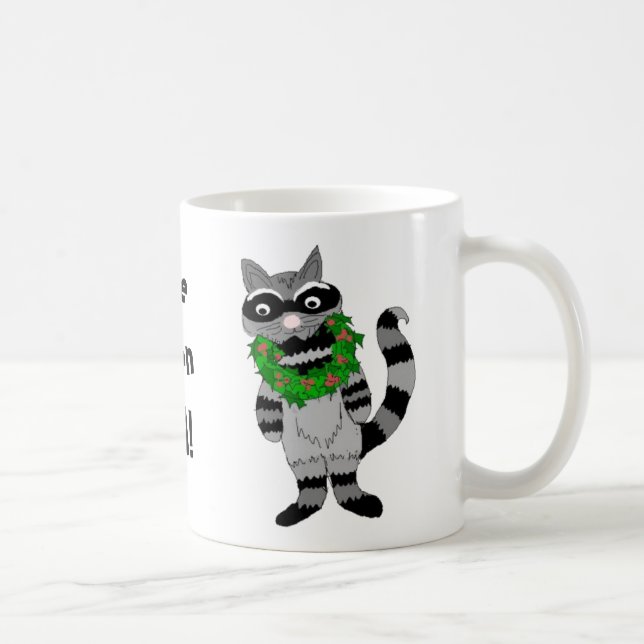 Taza De Café Mapache: ¡Me han engañado! (Derecha)