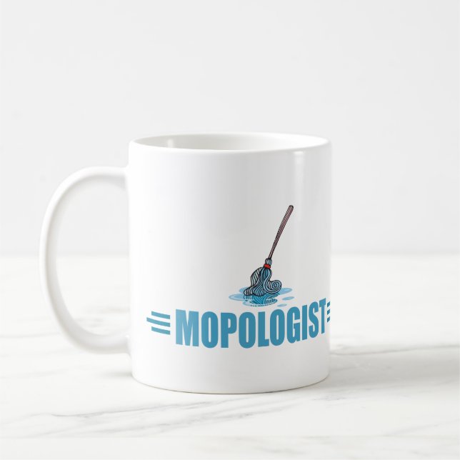 Taza De Café Mapeo humorístico (Izquierda)