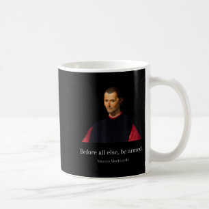 Taza De Café Maquiavelo Cita El Arte De La Sabia Maquiavélica E