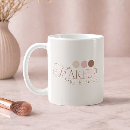 Taza De Café Maquillador Artístico con Logotipo Personalizado d
