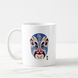 Taza De Café Maquillaje de ópera de Pekín