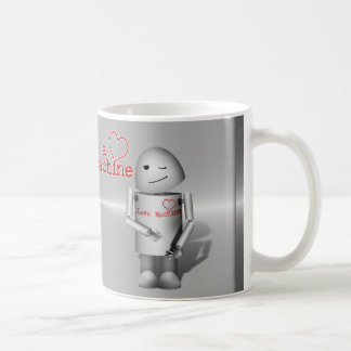 Taza De Café Máquina de amor (Lil' Robo-x9)