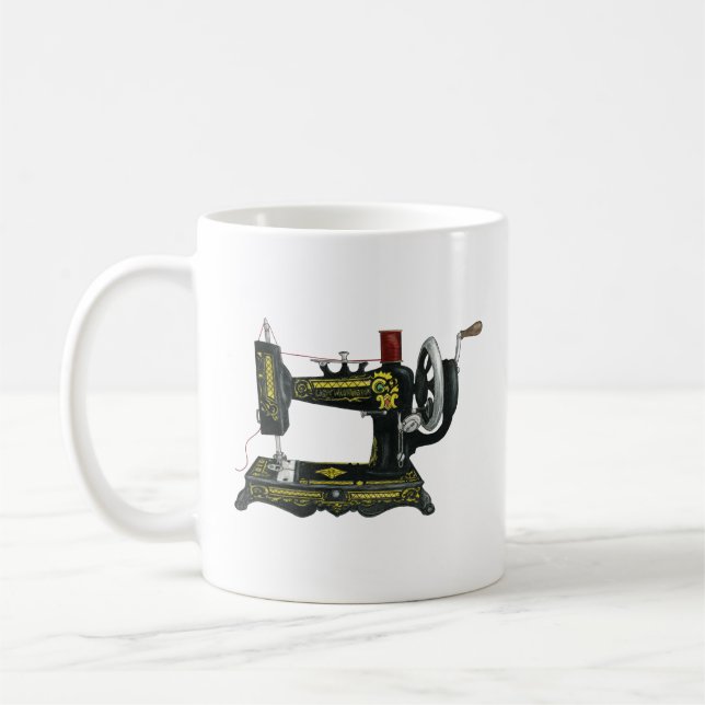Taza De Café Máquina de coser Lady Washington (Izquierda)