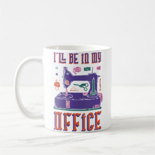 Taza De Café Máquina de coser para mujeres Quilting Costurera S