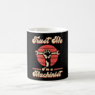 Taza De Café Máquina mecánica CNC Machinist Idea de regalo