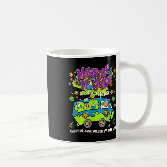 Taza De Café Máquina Misteriosa De Diagnósticos Lab Semana 2025 (Derecha)