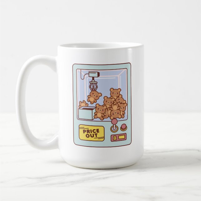 TAZA DE CAFÉ MÁQUINA TEDDY BEAR CLAW (Izquierda)