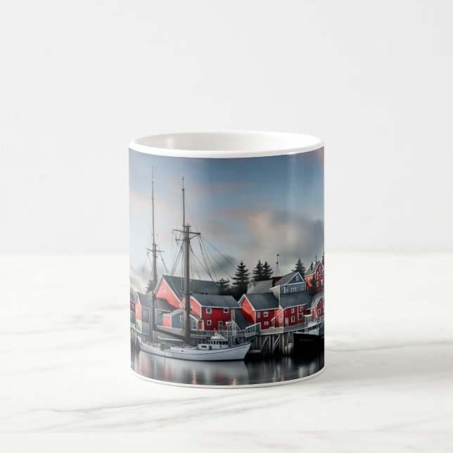 Taza De Café Mar de Lunenburg (Centro)