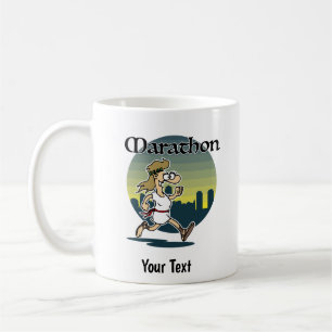 Taza De Café Marathon Runner