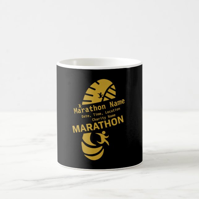 Taza De Café Maratón de beneficencia promocional mercadería T-S (Centro)