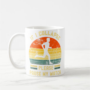 Taza De Café Maratón Divertido