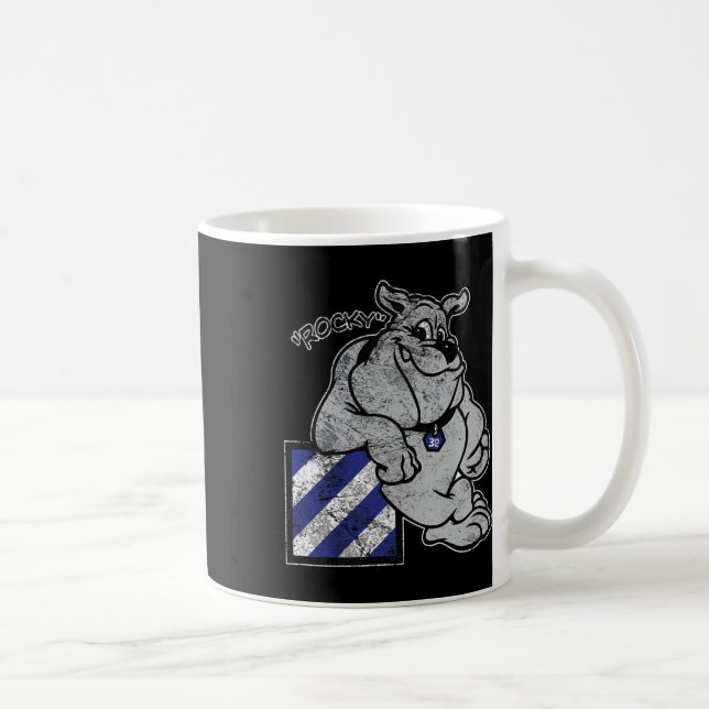 Taza De Café Marauder 3ª División De Infantería Rocky El Bulldo (Derecha)