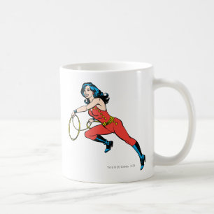 Taza De Café Maravilla roja de mujer