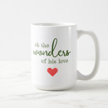 Maravillas de sus Navidades de amor Mug
