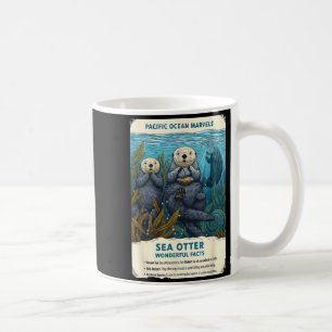 Taza De Café maravillas del océano Pacífico nutria maravillosos