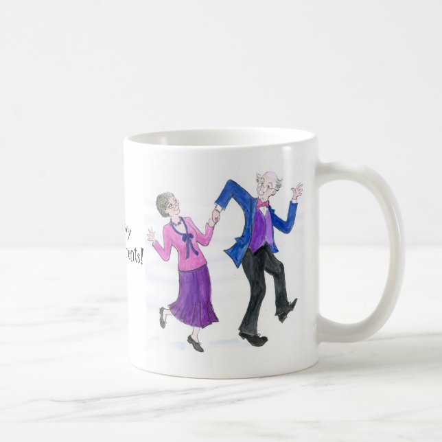 Taza de café maravillosa de los abuelos (Derecha)