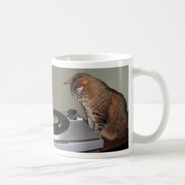 Taza de café maravillosa del gato (Derecha)