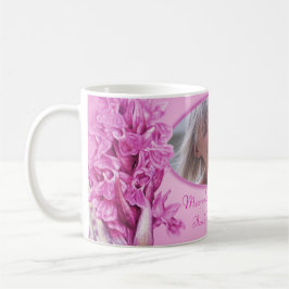 Taza De Café Maravillosa madre morada de orquídeas