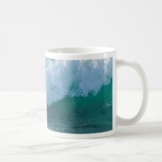 Taza De Café Maravillosa Wave mar mar mar mar naturaleza marina (Derecha)