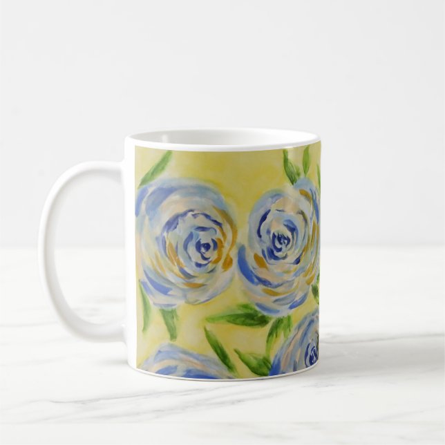 Taza De Café Maravilloso Jardín Mug (Izquierda)