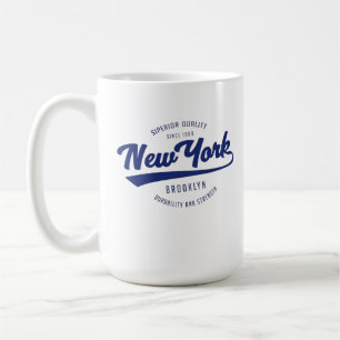 Taza De Café maravilloso tazón de café con insignia de NUEVA YO