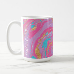 Taza De Café Marble Swirl