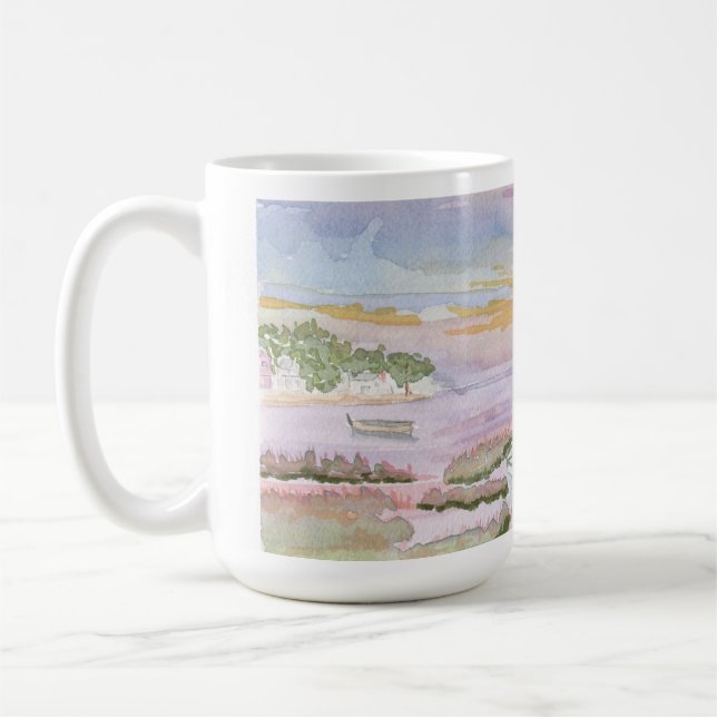Taza De Café Marblehead Marsh (Izquierda)