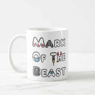 Taza De Café Marca De La Bestia