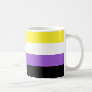 Taza De Café Marca de orgullo no binaria