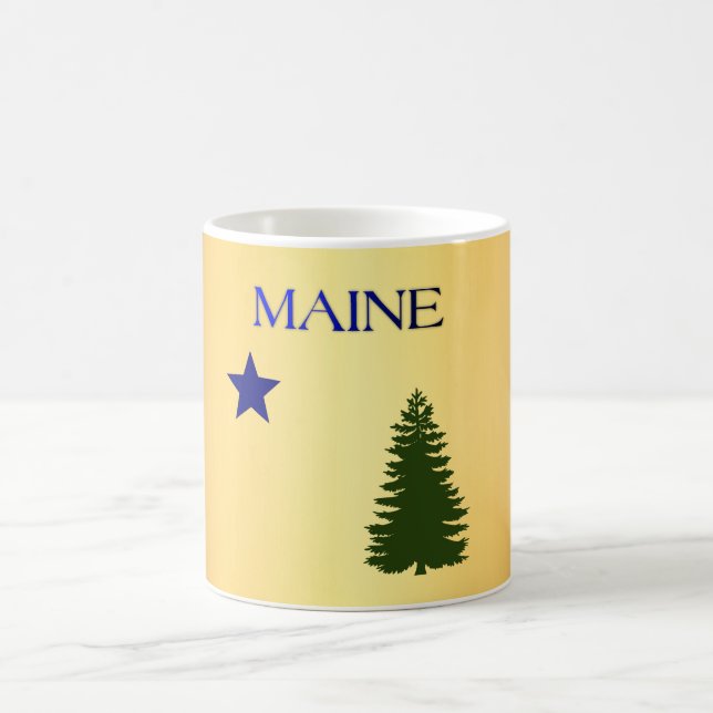 Taza De Café Marca Maine (1901) (Centro)