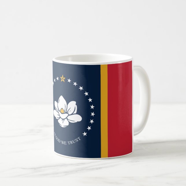 Taza De Café Marca Mississippi 2020 nueva (Anverso derecho)