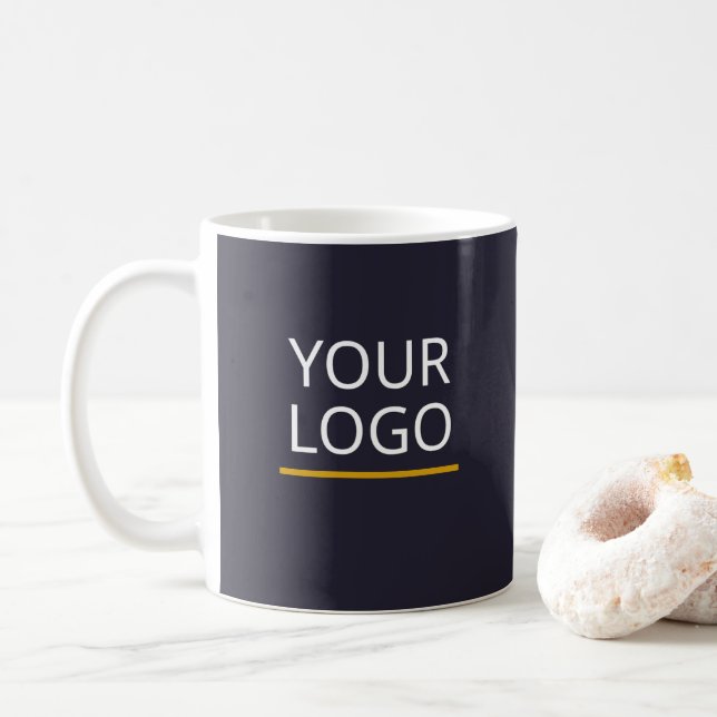 Taza De Café Marca personalizado Business Logo Mug Professional (Con donut)