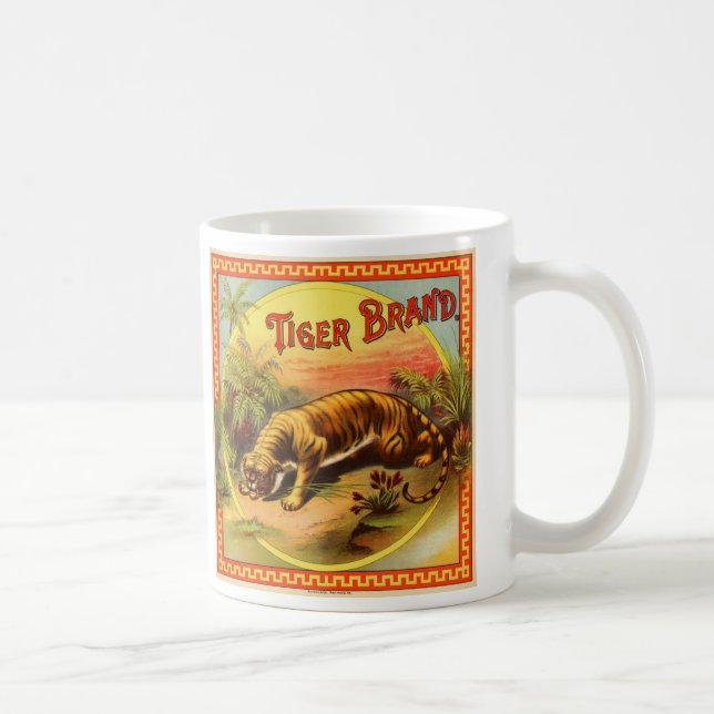 Taza De Café Marca Tiger 1900 (Derecha)